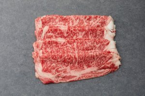 画像: 六甲和牛 ロース・肩ロース（上肉）すき焼き