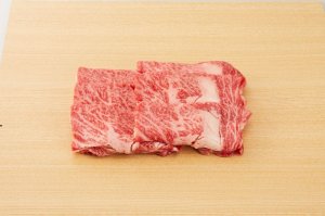 画像: 六甲姫牛 ロース・肩ロース（上肉）すき焼き